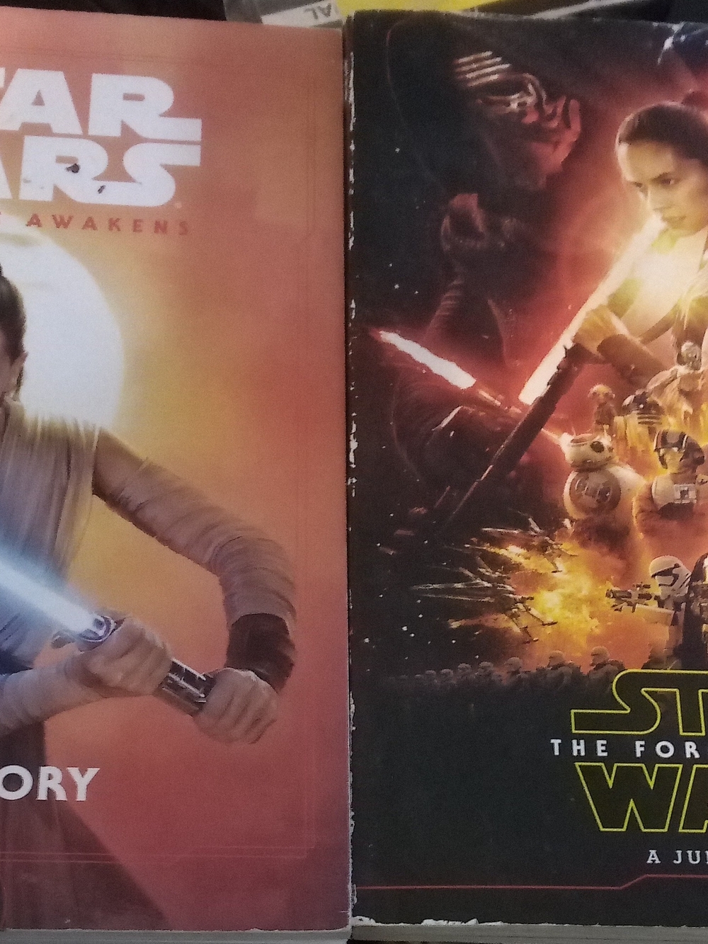 3 STAR WARS BOOKS